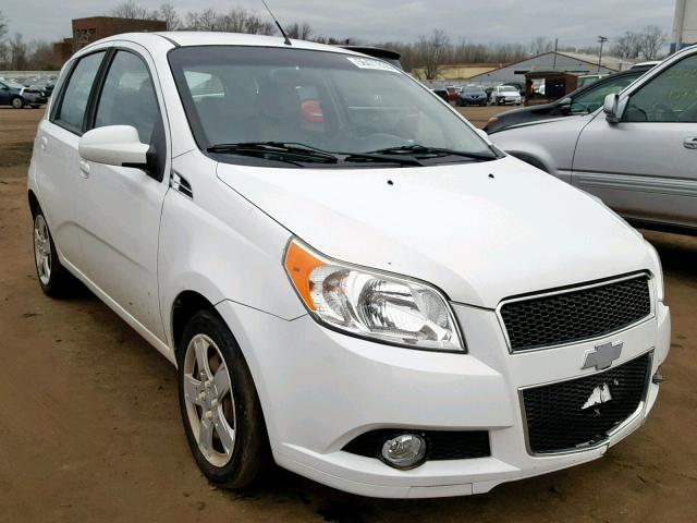 KL1TG6DE4BB189817 - 2011 CHEVROLET AVEO LT YELLOW photo 1