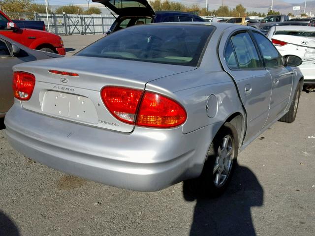 1G3NF52E03C261531 - 2003 OLDSMOBILE ALERO GLS SILVER photo 4