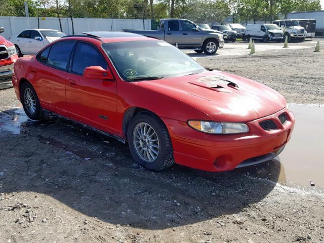 1G2WR52111F240499 - 2001 PONTIAC GRAND PRIX RED photo 1