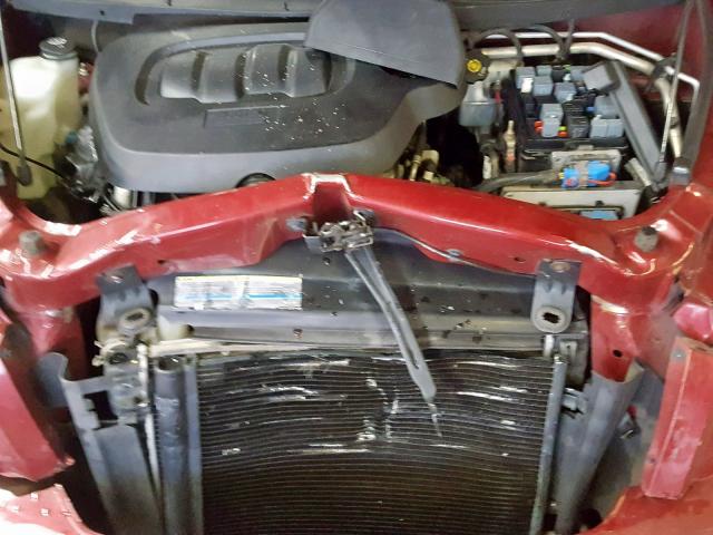 3GNDA13D06S524275 - 2006 CHEVROLET HHR LS RED photo 7