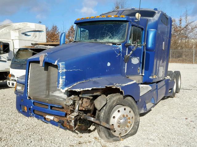 1XKADB9X8RJ633345 - 1994 KENWORTH CONSTRUCTI BLUE photo 2