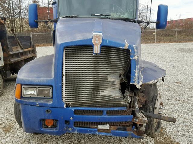 1XKADB9X8RJ633345 - 1994 KENWORTH CONSTRUCTI BLUE photo 7