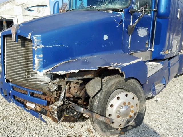 1XKADB9X8RJ633345 - 1994 KENWORTH CONSTRUCTI BLUE photo 9