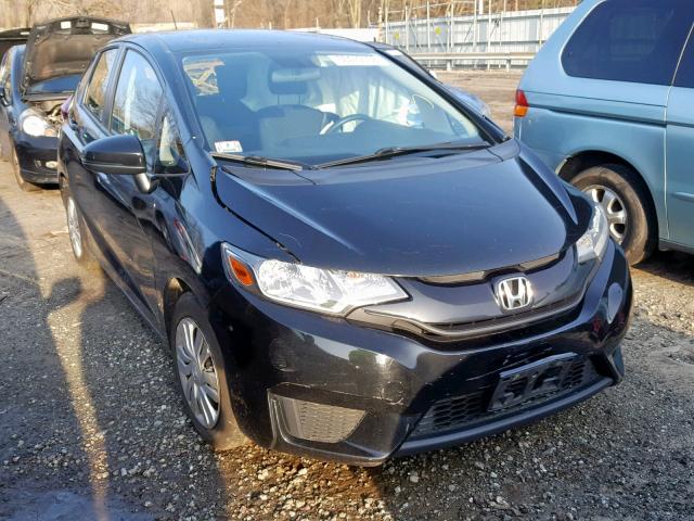 JHMGK5H57GX008165 - 2016 HONDA FIT LX BLACK photo 1