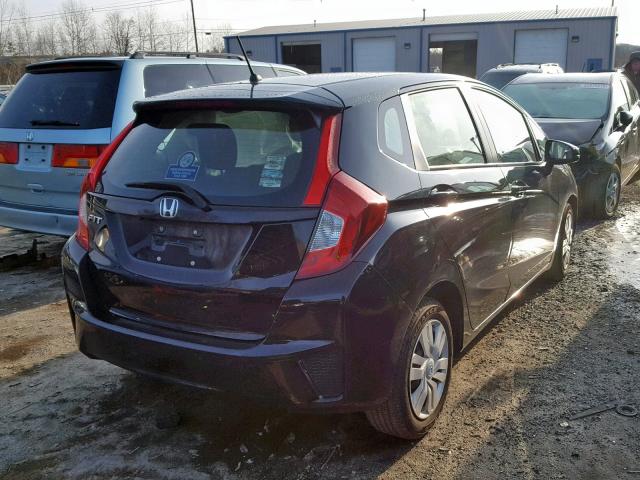 JHMGK5H57GX008165 - 2016 HONDA FIT LX BLACK photo 4