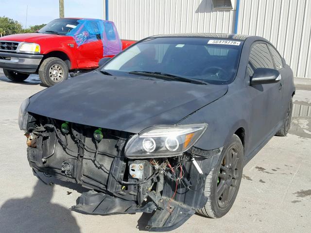 JTKDE167070171167 - 2007 TOYOTA SCION TC შავი ფოტო 2