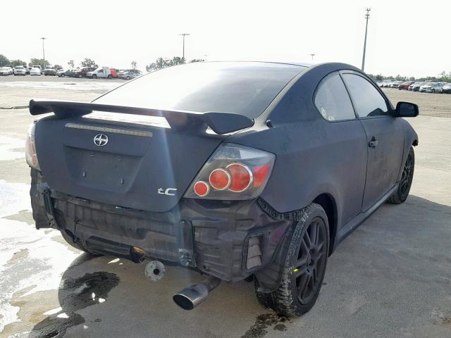 JTKDE167070171167 - 2007 TOYOTA SCION TC შავი ფოტო 4