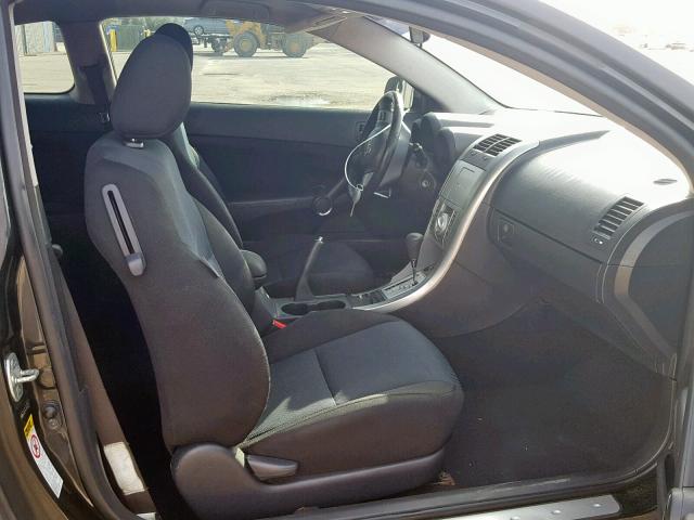 JTKDE167070171167 - 2007 TOYOTA SCION TC შავი ფოტო 5