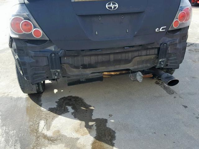 JTKDE167070171167 - 2007 TOYOTA SCION TC შავი ფოტო 9