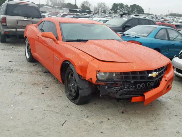 2G1FA1E3XC9146408 - 2012 CHEVROLET CAMARO LS ORANGE photo 1