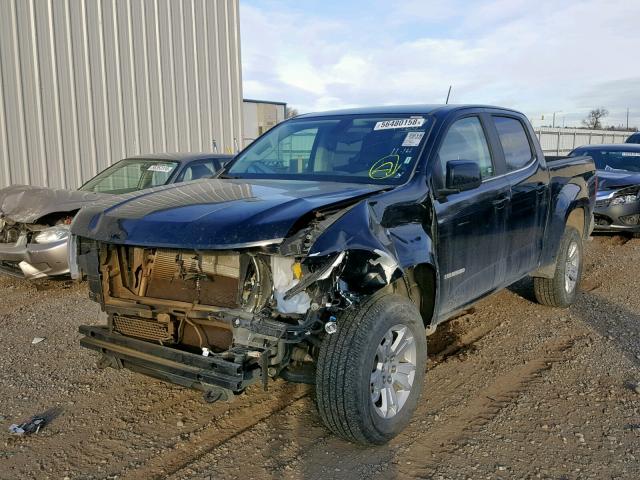 1GCGTCEN3J1131107 - 2018 CHEVROLET COLORADO L BLACK photo 2