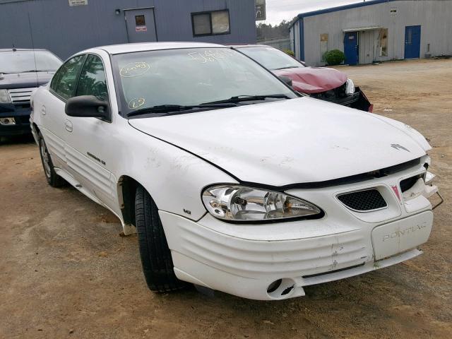 1G2NF52E2YC567920 - 2000 PONTIAC GRAND AM S WHITE photo 1