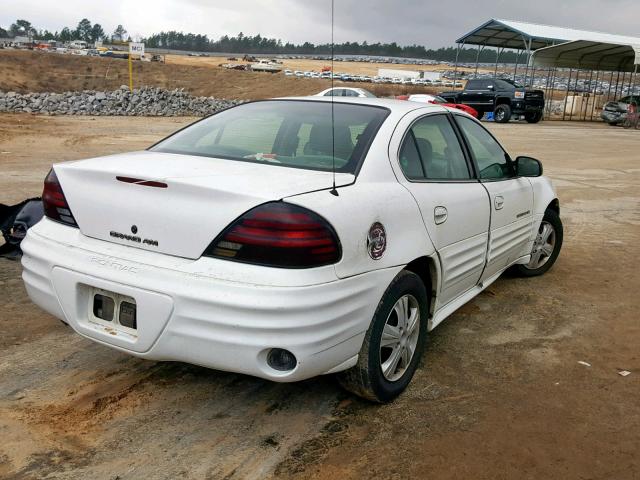 1G2NF52E2YC567920 - 2000 PONTIAC GRAND AM S WHITE photo 4