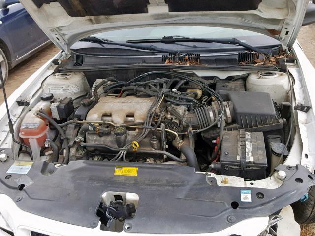 1G2NF52E2YC567920 - 2000 PONTIAC GRAND AM S WHITE photo 7