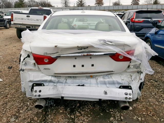 JN1BV7AR6FM403355 - 2015 INFINITI Q50 BASE WHITE photo 9