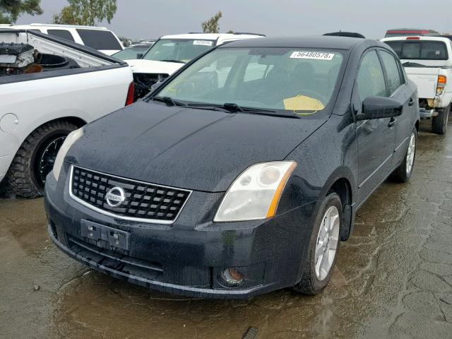 3N1AB61EX8L655988 - 2008 NISSAN SENTRA 2.0 BLACK photo 2