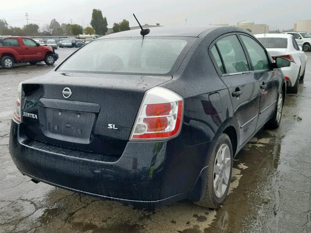 3N1AB61EX8L655988 - 2008 NISSAN SENTRA 2.0 BLACK photo 4