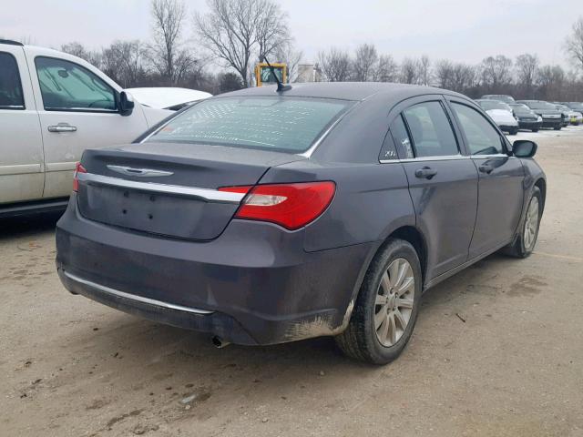 1C3CCBBB6EN192621 - 2014 CHRYSLER 200 TOURIN GRAY photo 4