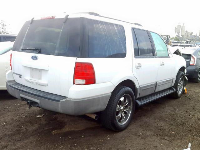 1FMRU15W03LC16945 - 2003 FORD EXPEDITION WHITE photo 4