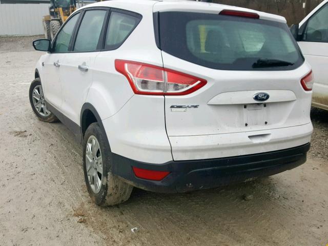 1FMCU0F73EUC49538 - 2014 FORD ESCAPE S WHITE photo 3