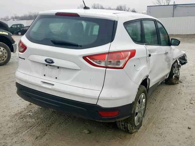 1FMCU0F73EUC49538 - 2014 FORD ESCAPE S WHITE photo 4