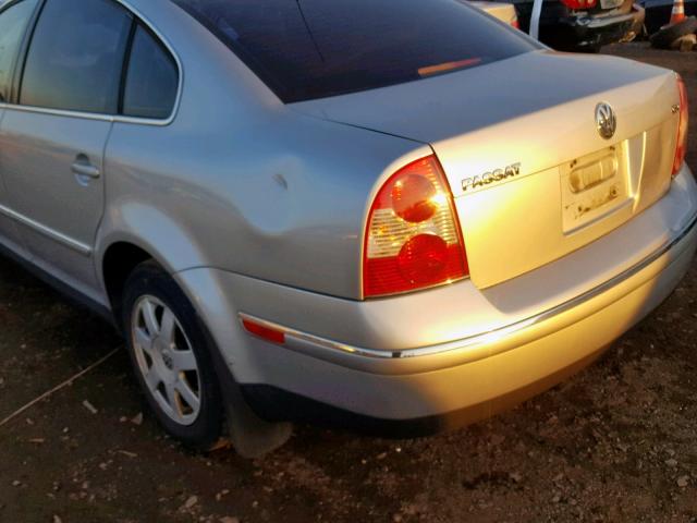 WVWPD63B63P286094 - 2003 VOLKSWAGEN PASSAT GLS GRAY photo 9