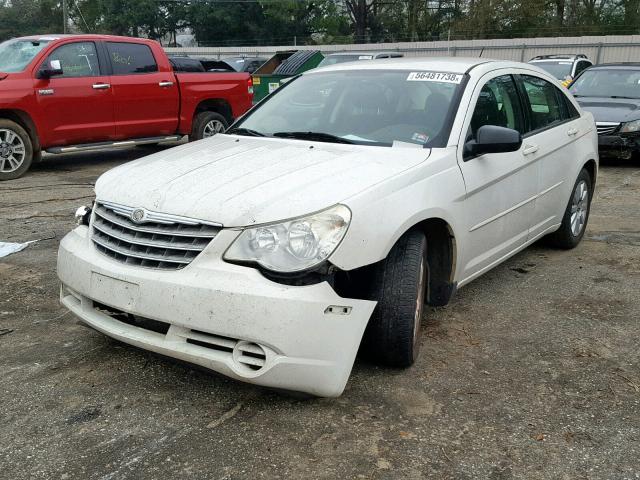 1C3LC46B39N559034 - 2009 CHRYSLER SEBRING LX WHITE photo 2