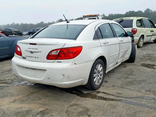 1C3LC46B39N559034 - 2009 CHRYSLER SEBRING LX WHITE photo 4