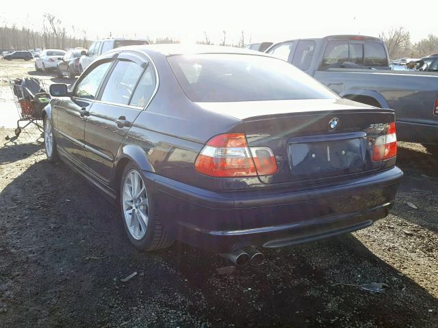 WBAEW53463PG09850 - 2003 BMW 330 XI BLUE photo 3