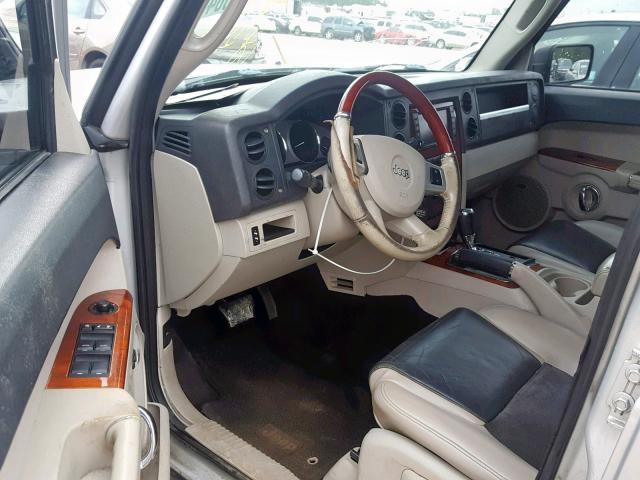 1J8HH68258C111554 - 2008 JEEP COMMANDER Gümüş foto 9