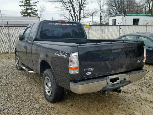 2FTRX18W34CA64257 - 2004 FORD F-150 HERI BLACK photo 3