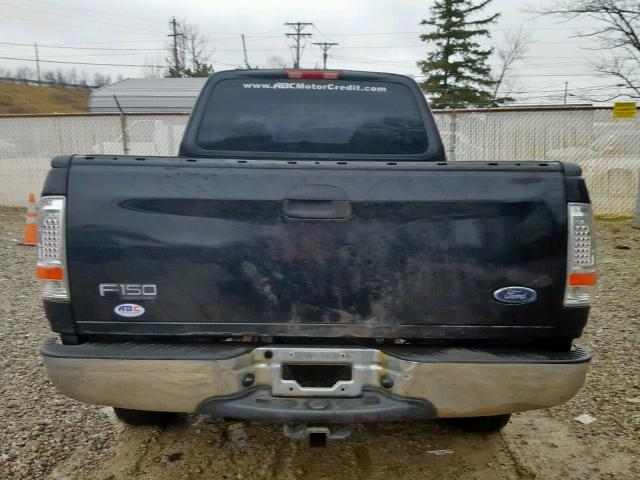 2FTRX18W34CA64257 - 2004 FORD F-150 HERI BLACK photo 9