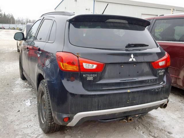 4A4AJ4AW0FE606494 - 2015 MITSUBISHI RVR GT BLACK photo 3