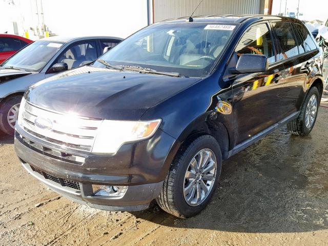 2FMDK38C79BA95966 - 2009 FORD EDGE SEL BLACK photo 2