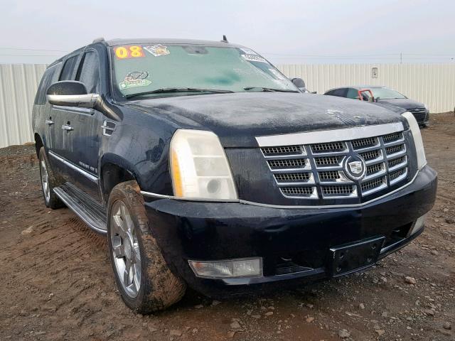 1GYFK66868R120360 - 2008 CADILLAC ESCALADE E BLACK photo 1