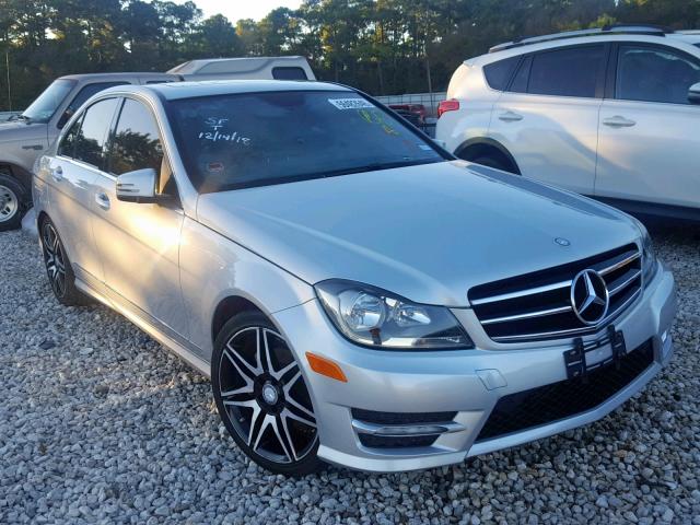 WDDGF4HB3ER310565 - 2014 MERCEDES-BENZ C 250 SILVER photo 1