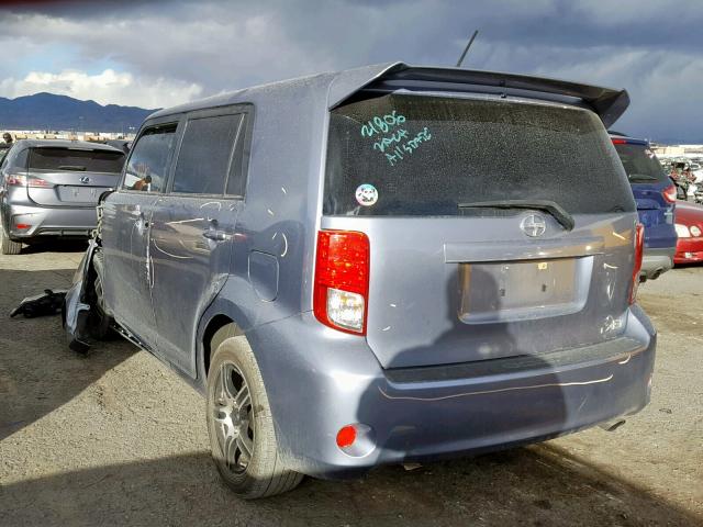 JTLZE4FE5CJ002283 - 2012 TOYOTA SCION XB BLUE photo 3