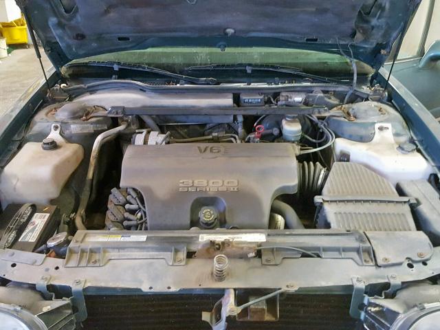 1G4HP52K2VH621514 - 1997 BUICK LESABRE CU BLUE photo 7