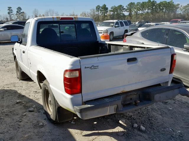 1FTYR10D72TA54219 - 2002 FORD RANGER WHITE photo 3