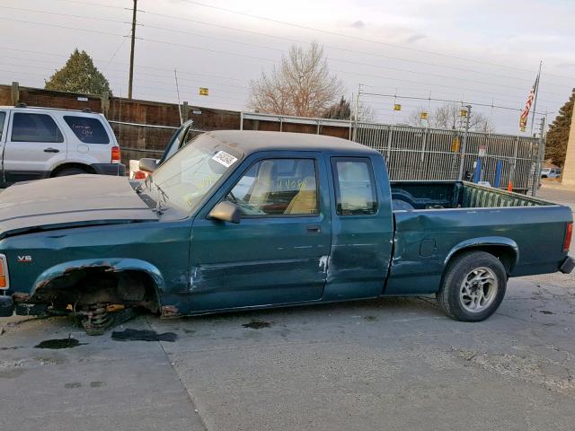 1B7GL23X0SW925775 - 1995 DODGE DAKOTA GREEN photo 9