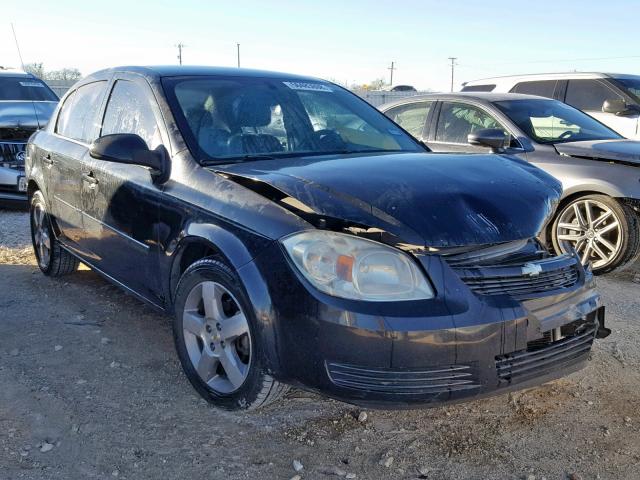 1G1AD5F52A7216345 - 2010 CHEVROLET COBALT 1LT BLACK photo 1