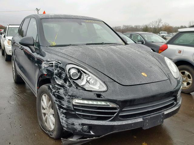 WP1AF2A24DLA40048 - 2013 PORSCHE CAYENNE BLACK photo 1