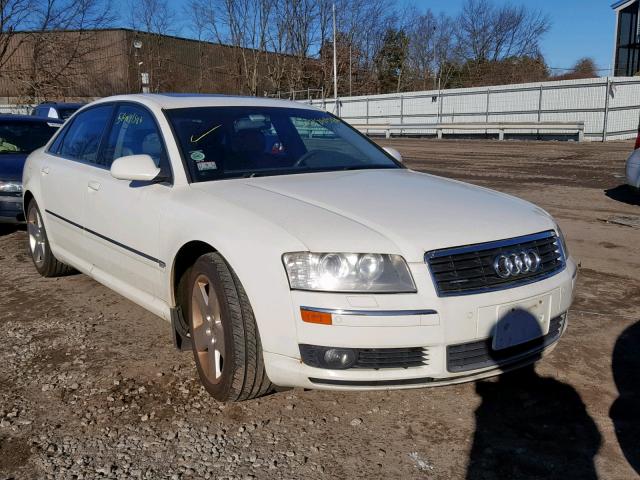 WAUML44E74N017311 - 2004 AUDI A8 L QUATT WHITE photo 1