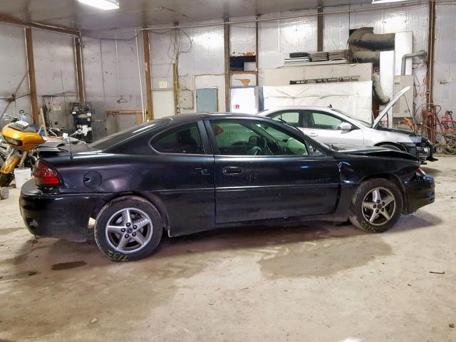 1G2NW12E21M570907 - 2001 PONTIAC GRAND AM G BLACK photo 9