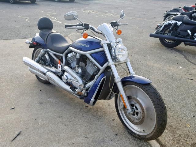 1HD1HAZ106K806530 - 2006 HARLEY-DAVIDSON VRSCA BLUE photo 1