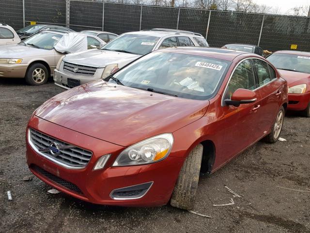 YV1622FS7C2031516 - 2012 VOLVO S60 T5 RED photo 9