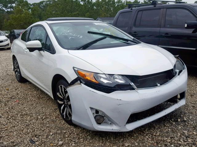 2HGFG3B0XFH533774 - 2015 HONDA CIVIC EXL WHITE photo 1