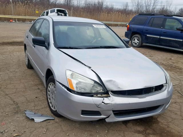 1HGCM56107A012038 - 2007 HONDA ACCORD VAL SILVER photo 1