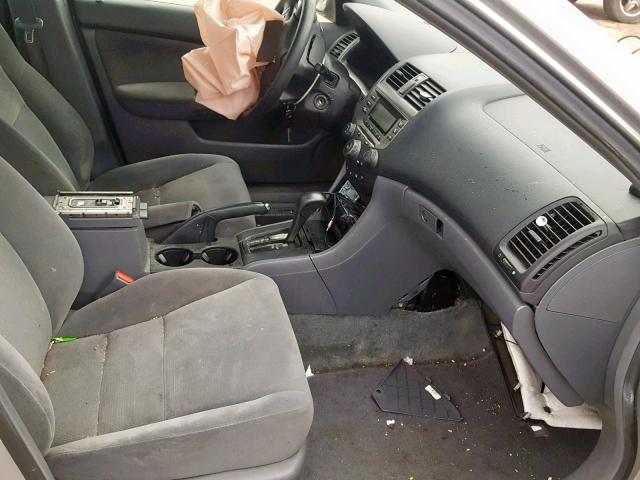 1HGCM56107A012038 - 2007 HONDA ACCORD VAL SILVER photo 5