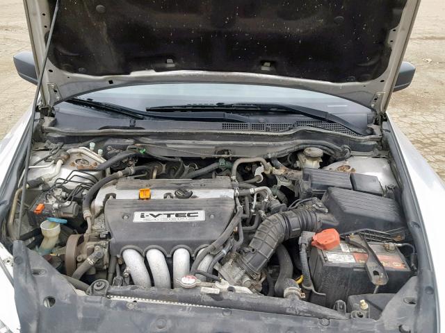 1HGCM56107A012038 - 2007 HONDA ACCORD VAL SILVER photo 7